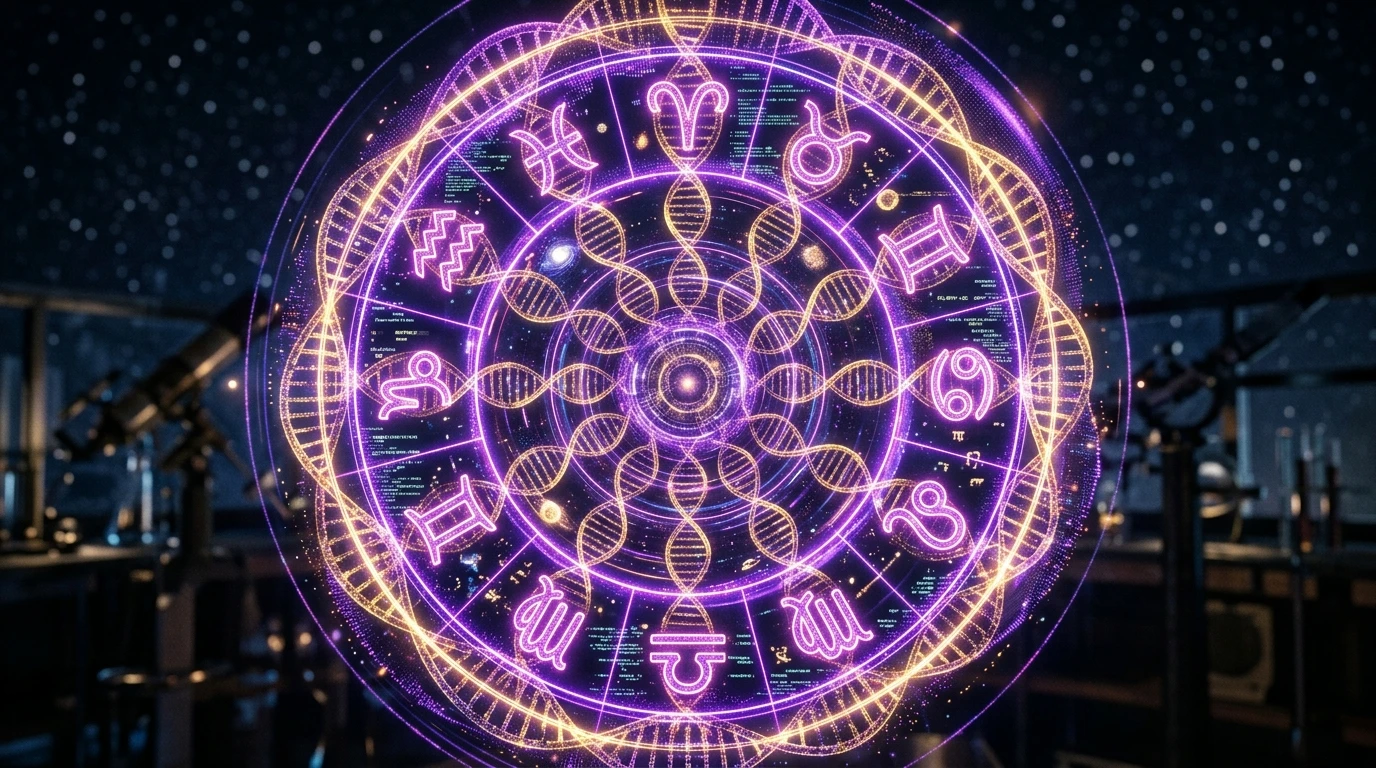 Astrological chart highlighting the Moon entering Leo for daily horoscope.