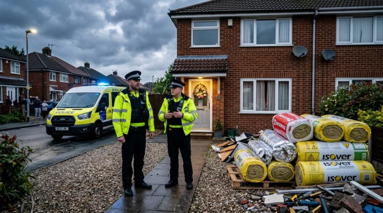 Four suspects arrested in 44 million pound insulation scam