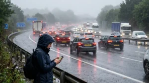 Met Office Amber Warning Forecast for Monday Morning Commute