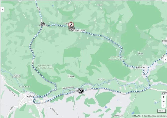 Bucknell drivers face C6208 wall repair closure