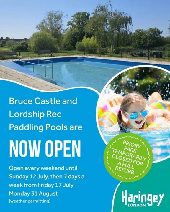 Free Haringey paddling pools reopen for summer: key details