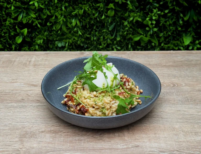 Seasonal British Broad Bean and Mint Risotto